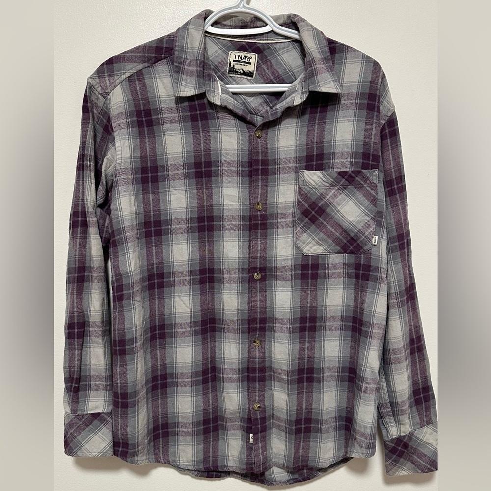 TNA Plaid Flannel Shirt
